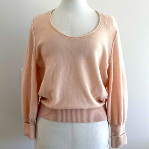 Mave by Anthropologie Pink Cashmere Sweater M